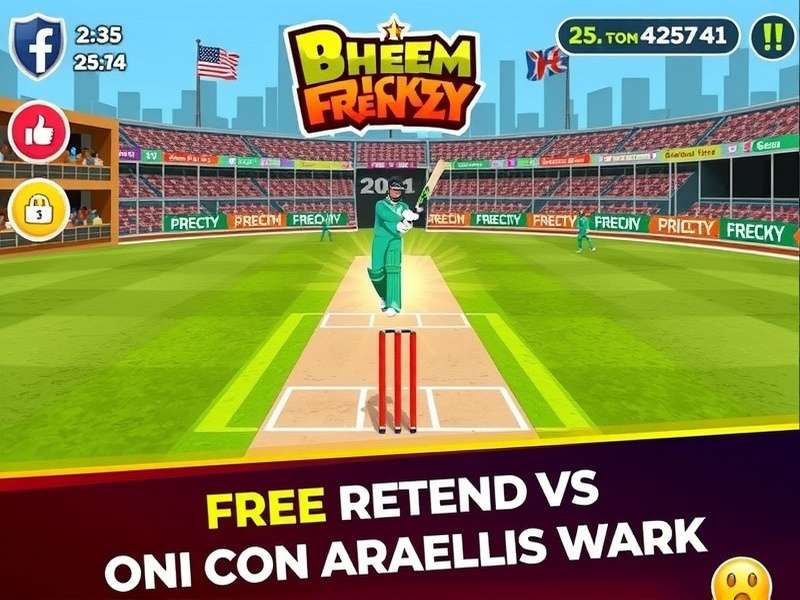Bheem Cricket Frenzy Gameplay Screenshot